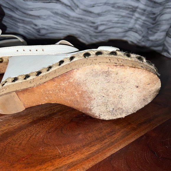 Via Spiga Platform Wedge Sandals - Picture 6 of 9